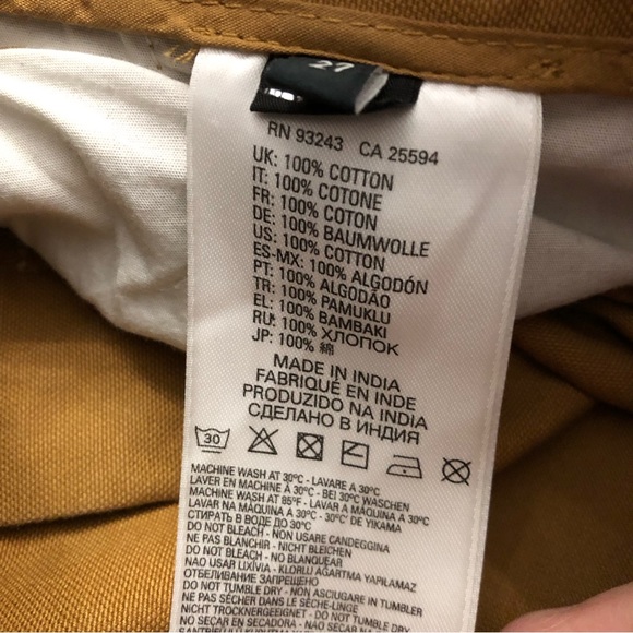 Diesel Cargo Chino P Frank Pants Jeans Men’s Size 27 - Picture 7 of 8